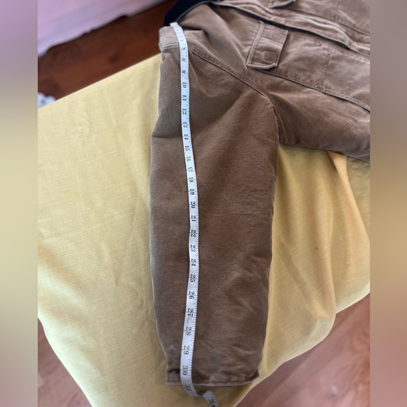 Carhartt Jacket Mens Large Brown Duck Canvas Heavy Zip Up Outdoors Work Quilt - Picture 10 of 10